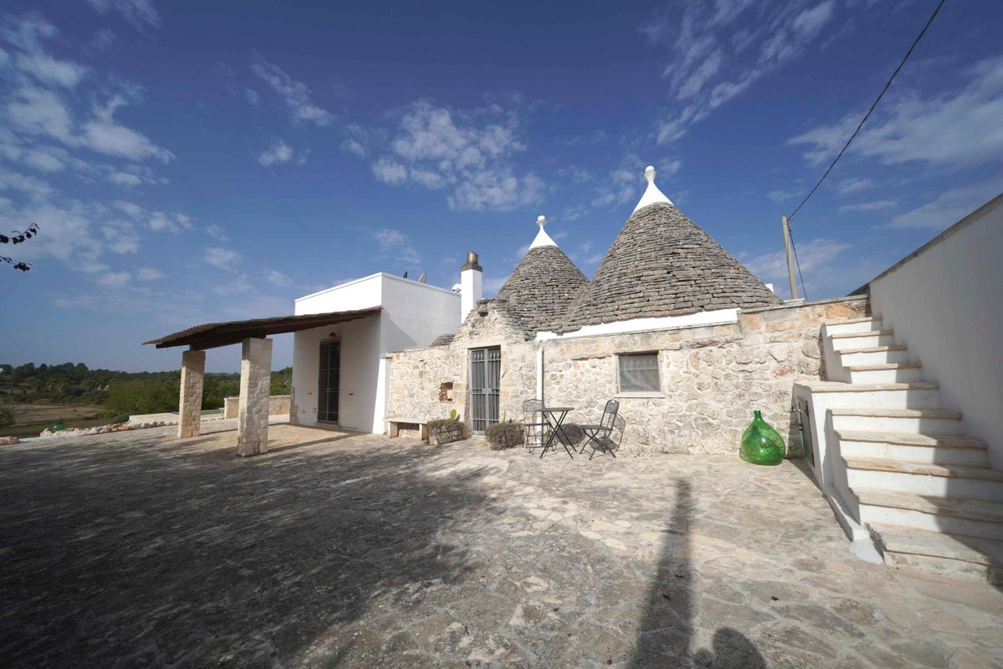 הוילה מרטינה פרנקה Trullo Genista מראה חיצוני תמונה